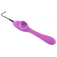 Вібратор кліторальний і точки G You2Toys 2 Function Bendable Vibe, фіолетовий — фото 4