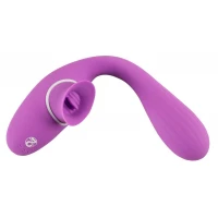Вібратор кліторальний і точки G You2Toys 2 Function Bendable Vibe, фіолетовий — фото 5
