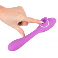 Вібратор кліторальний і точки G You2Toys 2 Function Bendable Vibe, фіолетовий — фото 8