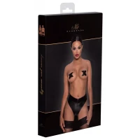 Еротичні стрінги Noir Thong Zip, L
