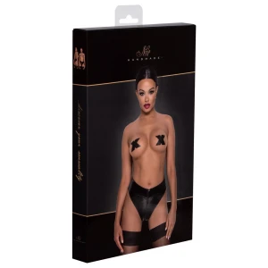 Еротичні стрінги Noir Thong Zip, L