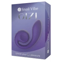 Вибратор для точки G ORION Snail Vibe Gizi, фиолетовый