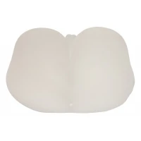 Штучна вагіна і анус з вібрацією Crystal Clear Pussy &amp; Ass, прозора — фото 5