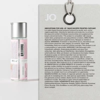 Оральный лубрикант на водной основе System JO Bake Shoppe, со вкусом ванильного капкейка с кремовой глазурью, 60 мл — фото 6