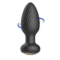 Анальна пробка B-Series Rotating anal plug, з функцією ротації, чорна — фото 5