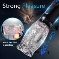 Мастурбатор Thrusting Rotation 360 Pro з функцією обертання та руху — фото 17