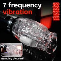 Мастурбатор Thrusting Rotation 360 Pro з функцією обертання та руху — фото 18