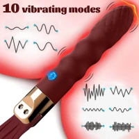 Вібратор-флогер B-Series Vibrating Flogger — фото 5
