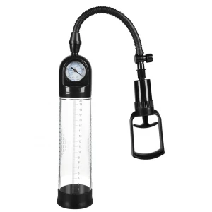 Вакуумна помпа BOSS SERIES Powerpump Master Black&Clear, чорна, 22 см, 6,9 см