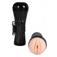 Мастурбатор B - Series Power Cyber Skin Vagina, вагіна, з вібрацією — фото 7