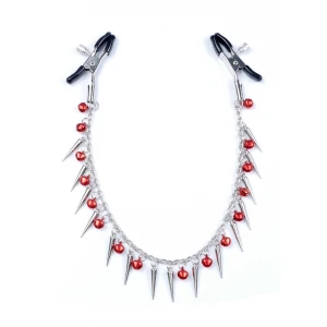 Затискачі для сосків FETISH BOSS SERIES Stymulator Exclusive Nipple Clamps, №3, чорно-сині