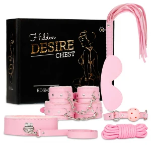 Набор БДСМ игрушек FETISH BOSS SERIES BDSM Kit 2.0, розовый