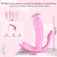 Силіконовий вібратор B-Series Silicone Panty, з функцією нагріву — фото 10