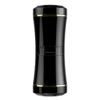 Мастурбатор BOSS SERIES Double Ends, вагіна та анус, cyber skin
