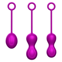 Набор вагинальных шариков BOSS SERIES Foxshow Kegel Balls Set, фиолетовый