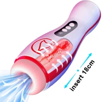 Автоматичний мастурбатор Masturbation Cup , 7 Suction Power, 7 Vibration Setting — фото 2