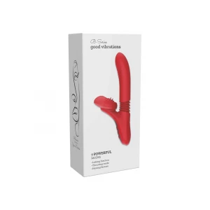 Вібратор для подвійної стимуляції BOSS SERIES Silicone Vibrator