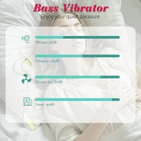 Віброяйце Vibrating Silicone Love EGG USB 7 vibration and thrust functions / Remote control Green — фото 4