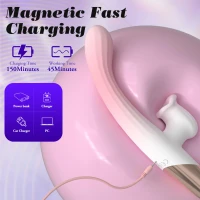 Вибратор-кролик с подогревом Dual Action Heating Vibe, с двойной стимуляцией — фото 11