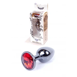 Анальна пробка BOSS SERIES HeavyFun Jewellery Dark Silver Plug, срібна