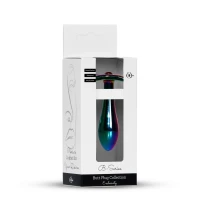 Анальная пробка BOSS SERIES Jewellery Multicolour Plug, красная, размер S, 70 мм — фото 8