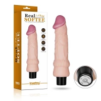 Вібратор Lovetoy Real Softee, тілесний