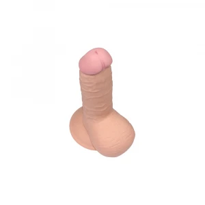 Фаллоимитатор LOVETOYS The Ultra Soft Dude, с мошонкой, телесный, 7.5