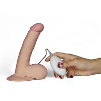 Вібратор на присосці 7.5 THE ULTRA SOFT DUDE VIBRATING — фото 4