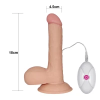 Вібратор на присосці 7.5 THE ULTRA SOFT DUDE VIBRATING — фото 5