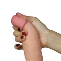 Реалістичний вібратор на присосці LOVETOYS The Ultra Soft Dude, 8.5&quot; / 21,5 см — фото 7