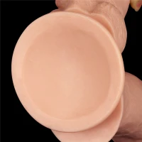 Двусторонний фаллоимитатор LOVETOYS Mega Double Dildo, реалистичный, 30 см — фото 7