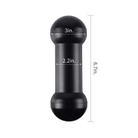 Мастурбатор LOVETOYS Training Master Double Side Stroker, з двома отворами (рот та вагіна), тілесний — фото 3