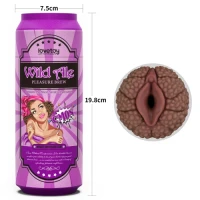 Мастурбатор-вагина LOVETOYS Pleasure Brew Wild Ale, коричневый — фото 5