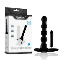 Насадка для подвійного проникнення з вібрацією Love Toys Sonda Vibrating Rock