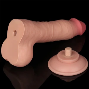 Фалоімітатор 8' Sliding Skin Dual Layer Dong Flesh
