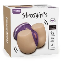 Мастурбатор двойной стимуляции (вагина и анус) Lovetoy Streetgirl's Dual Motor Sensation Pulse, размер S