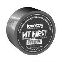 Бондажный скотч Love Toys My First Non Sticky Bondage Tape, розовый