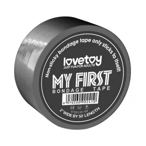 Бондажный скотч Love Toys My First Non Sticky Bondage Tape, розовый