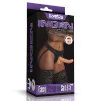Страпон Ingen Easy Strapon Set 8.5, тілесний