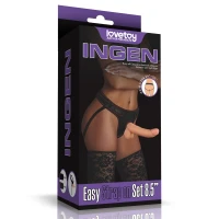 Страпон Ingen Easy Strapon Set 8.5, тілесний — фото 2