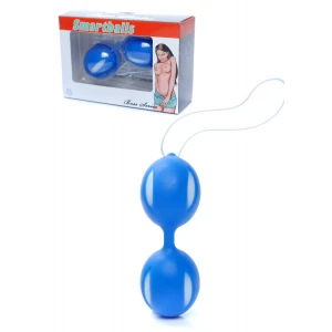 Вагинальные шарики BOSS SERIES EasyLove Smartballs, синие