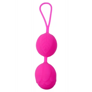 Вагінальні кульки BOSS SERIES Silicone Kegel Balls, рожеві