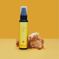 Оральный лубрикант INTT COSMETICS Lick Me Kissable Gel, с эффектом разогрева, аромат мёда, 50 мл — фото 3