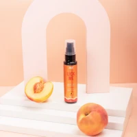 Оральний лубрикант із зігріваючим ефектом INTT COSMETICS Lick Me Kissable Gel, персик, 50 мл — фото 2