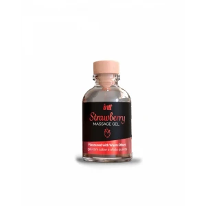Гель для масажу Intt Massage Gel Strawberry, полуниця, 30 мл