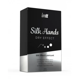 Лубрикант на силиконовой основе INTT COSMETICS Silk Hands Dry Effect, с ароматом мяты, 15 мл