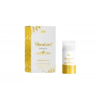 Збуджуючий гель з ефектом вібрації Intt Vibration Honey Tingling Effect Gel, мед, 15 мл