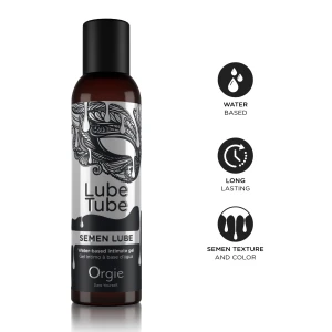 Лубрикант Orgie Lube Tube Semen Lube, імітація сперми, 150 мл