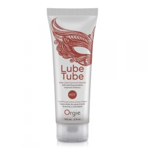 Лубрикант на водній основі ORGIE COSMETICS Lube Tube Hot, з розігріваючим ефектом, 150 мл
