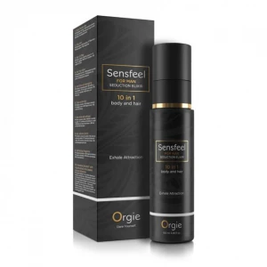Бальзам для волос и тела с феромонами INTT COSMETICS Orgie Sensfeel Seduction Elixir 10 in 1, для мужчин, 100 мл